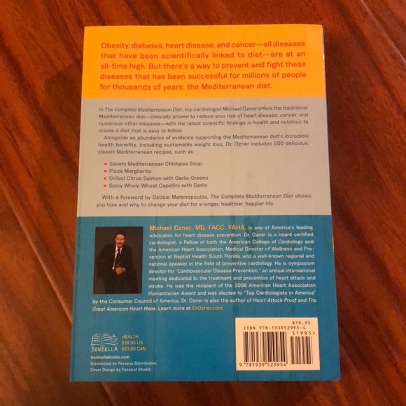 The Complete Mediterranean Diet (NWOT) - Picture 2 of 3